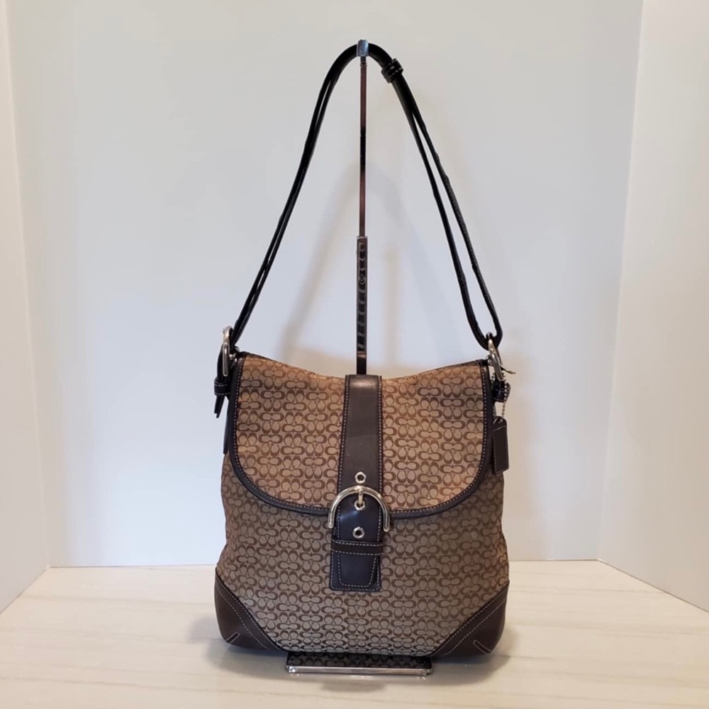 COACH Signature Jacquard Canvas Soho Small Duffle 6376